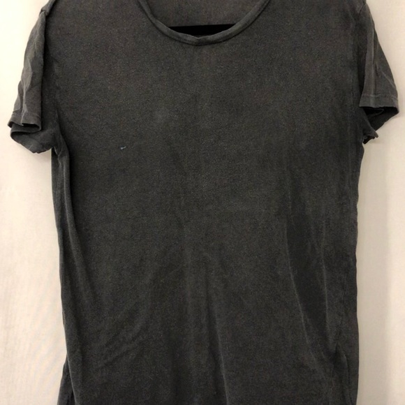 Loose fitting grey short sleeve t-shirt - Picture 4 of 6